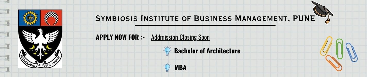 Simbiosis admission closing soon